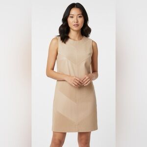 NWT Women’s Zara Basic Collection Beige Mini Dress size small